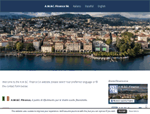 Tablet Screenshot of amcfinance.net